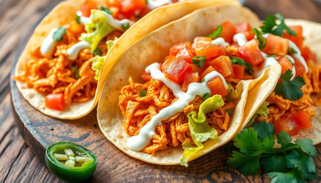 Buffalo Chicken Tacos