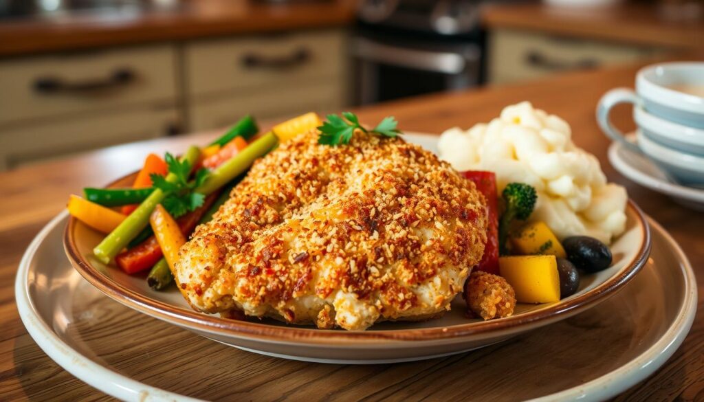 longhorn parmesan crusted chicken